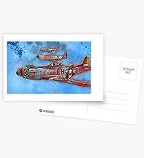 P-51 Mustang Postcards