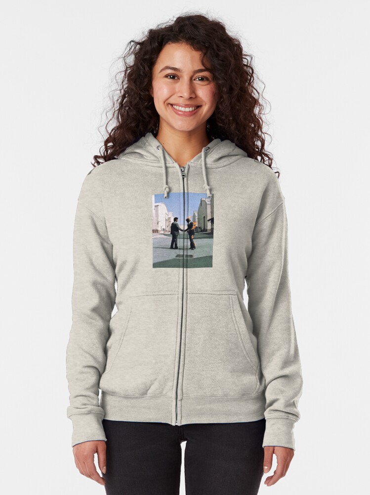 Alternate view of wish you were here Zipped Hoodie