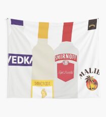 Alcohol Drawing Wall Tapestry