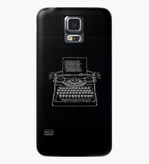 Typewriter The Shining Sketch Case/Skin for Samsung Galaxy