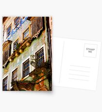 another Portuguese facade Postcards