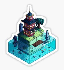 Lone Temple Sticker