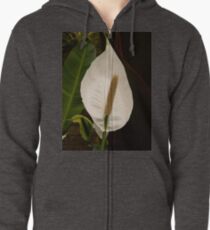 Anthurium Zipped Hoodie