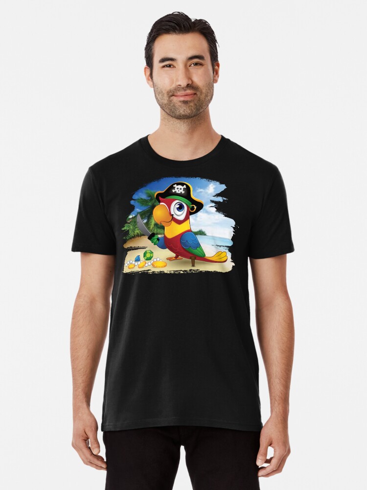 pirate parrot t shirt