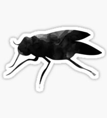 Watercolor Fly Icon Sticker Sticker