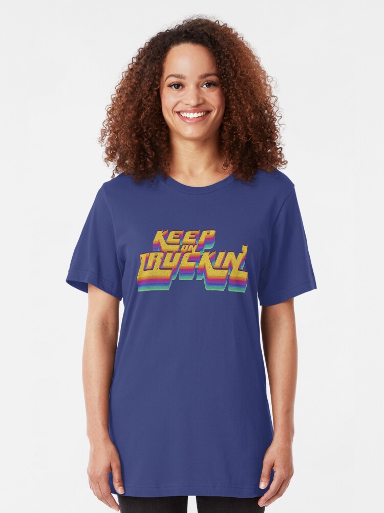 Alternate view of Keepin It Real Seventies 70s T-Shirt Cool Vintage Retro Slim Fit T-Shirt