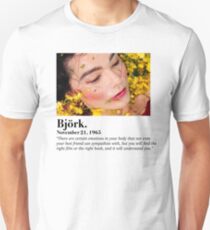 Bjork Quote Unisex T-Shirt