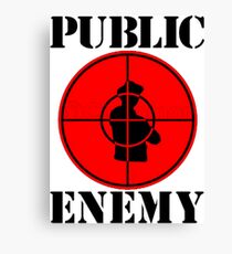 public enemy Canvas Print