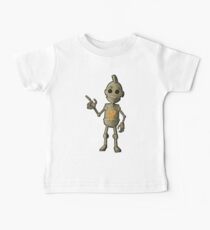 The surprised robot Baby Tee