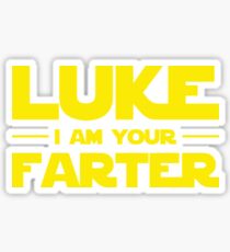 Luke, I Am Your Farter Sticker