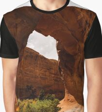 The Back Side Of Pine Tree Arch - 1 © Graphic T-Shirt
