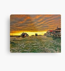 Boats Metal Print
