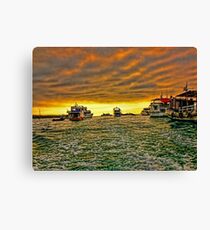 Boats Canvas Print