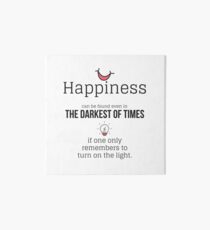 Happiness Art Board