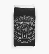 Devil's Trap Aged Duvet Cover