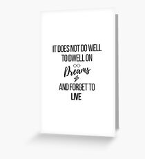 Dreams Greeting Card