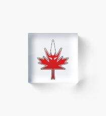 Canadia' Reviewer Acrylic Block