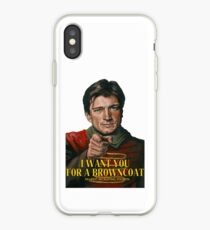 I Want You for a browncoat iPhone Case