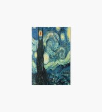 Starry Night Tardis Art Board