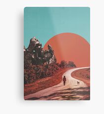 The Walk Metal Print