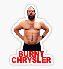 Burnt Chrysler Sticker