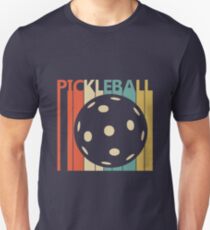 Vintage Retro Pickleball Unisex T-Shirt