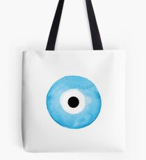 Watercolor Nazar Boncugu Tote Bag