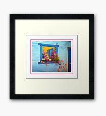 The Window Framed Print