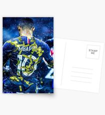 Mbappé hull team of France Postcards