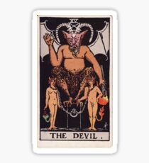 Das Teufels Tarot Sticker