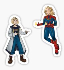 The Women Who Fell To Earth - Separate Stickers Sticker