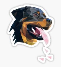 Stickers Sur Le Thème Rottweiler Redbubble