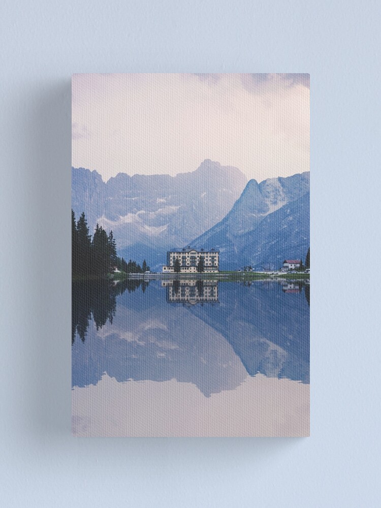 Alternate view of Grand Mountain Hotel - Dolomites Collection Canvas Print