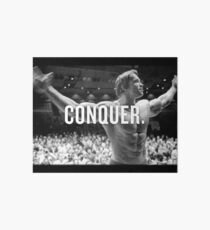 Arnold Schwarzenegger Conquer Art Board