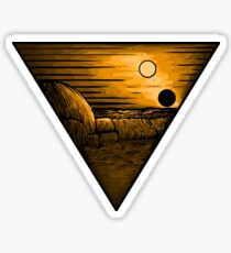 Sunset on Tatooine Sticker