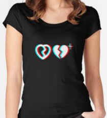 Lil Peep XXXTENTACION - Falling Down Women's Fitted Scoop T-Shirt
