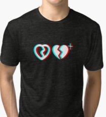 Lil Peep XXXTENTACION - Falling Down Tri-blend T-Shirt