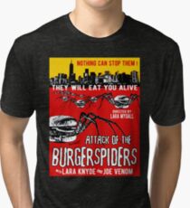 Attack of the burgerspiders Tri-blend T-Shirt