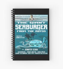 The giant seaburger from the abyss Spiral Notebook