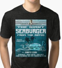 The giant seaburger from the abyss Tri-blend T-Shirt