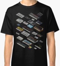 Synthesizer-Fan-Sammlung Classic T-Shirt
