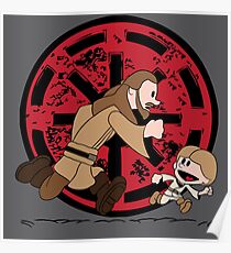 Lets Be Jedi (Qui Gon & Anakin EP1) Poster