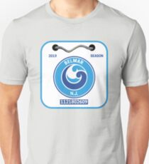 Belmar NJ Beach Badge Unisex T-Shirt