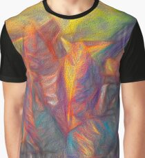 Sunset in Leaves Graphic T-Shirt