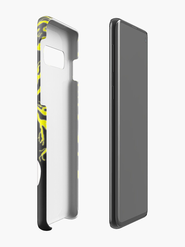 Alternate view of Tribalish Mega Ampharos - Eye of the Storm Case & Skin for Samsung Galaxy