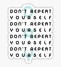 Keep It DRY Sticker
