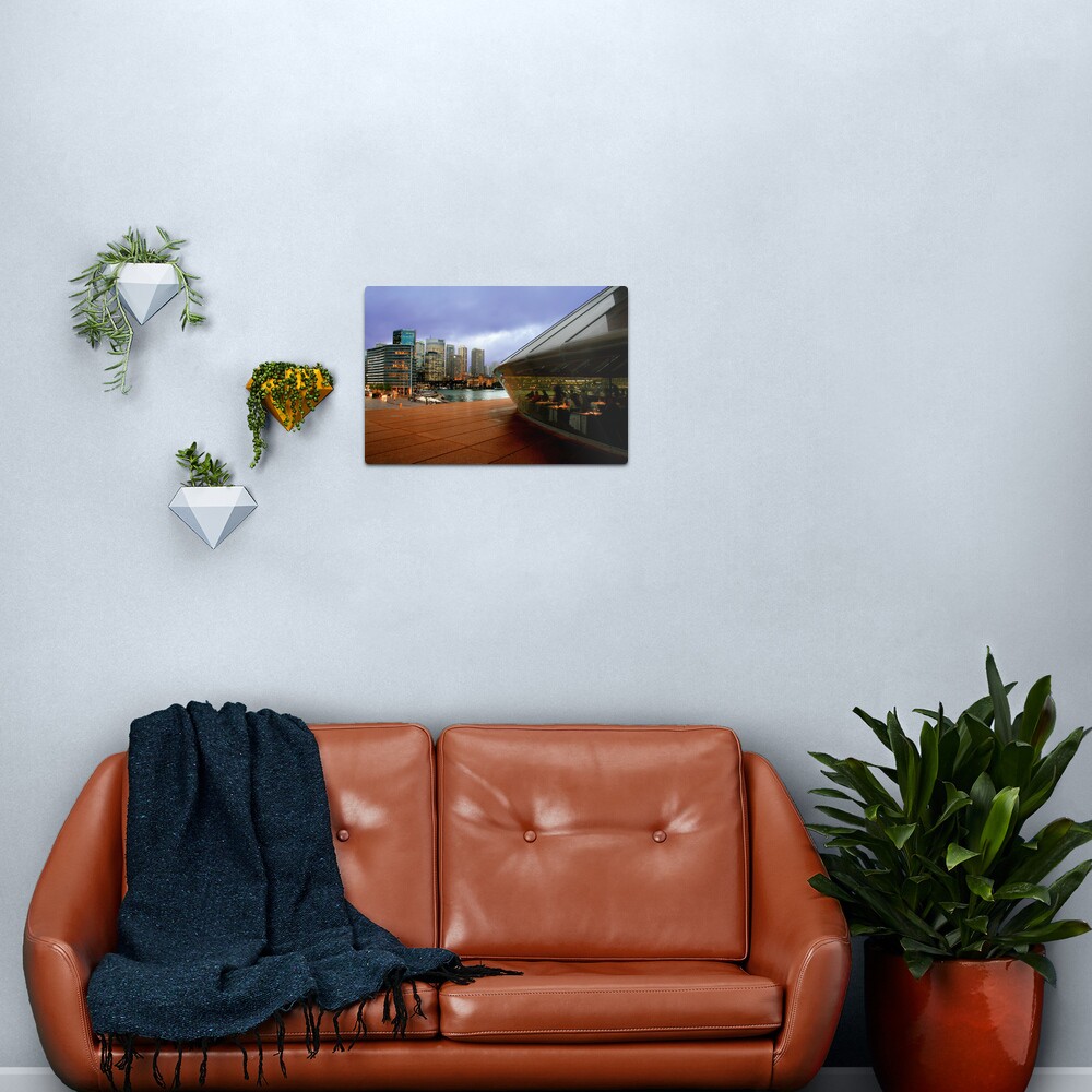 Guillaume at Bennelong, Sydney Opera House, Australia. Metal Print