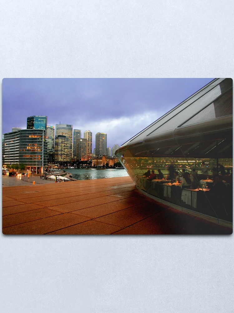Alternate view of Guillaume at Bennelong, Sydney Opera House, Australia. Metal Print
