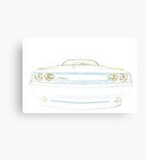 Dodge Challenge Canvas Print