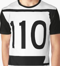 Missouri Route 110 | Chicago-Kansas City Expressway (CKC) | United States Highway Shield Sign Sticker Graphic T-Shirt